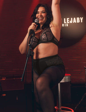 Maison Lejaby Nufit Stardust 3P Underwire Bra Black