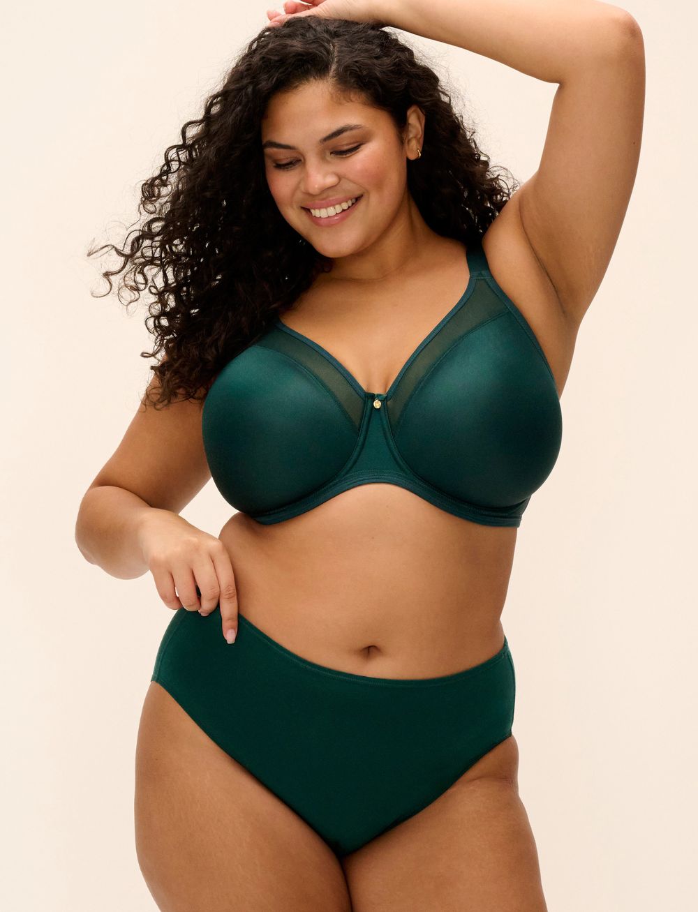 Elomi Smooth Moulded T-Shirt Bra Deep Emerald