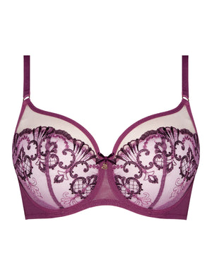 Samanta Perla Soft High Apex Bra Heather