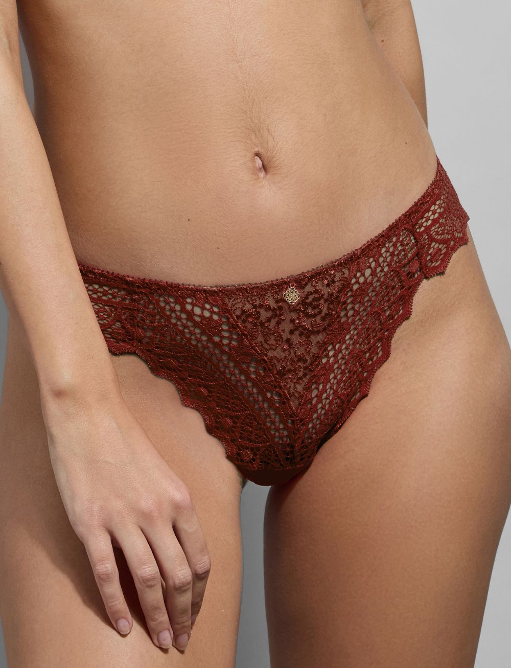 Empreinte Cassiopee Thong Cuivre Doré