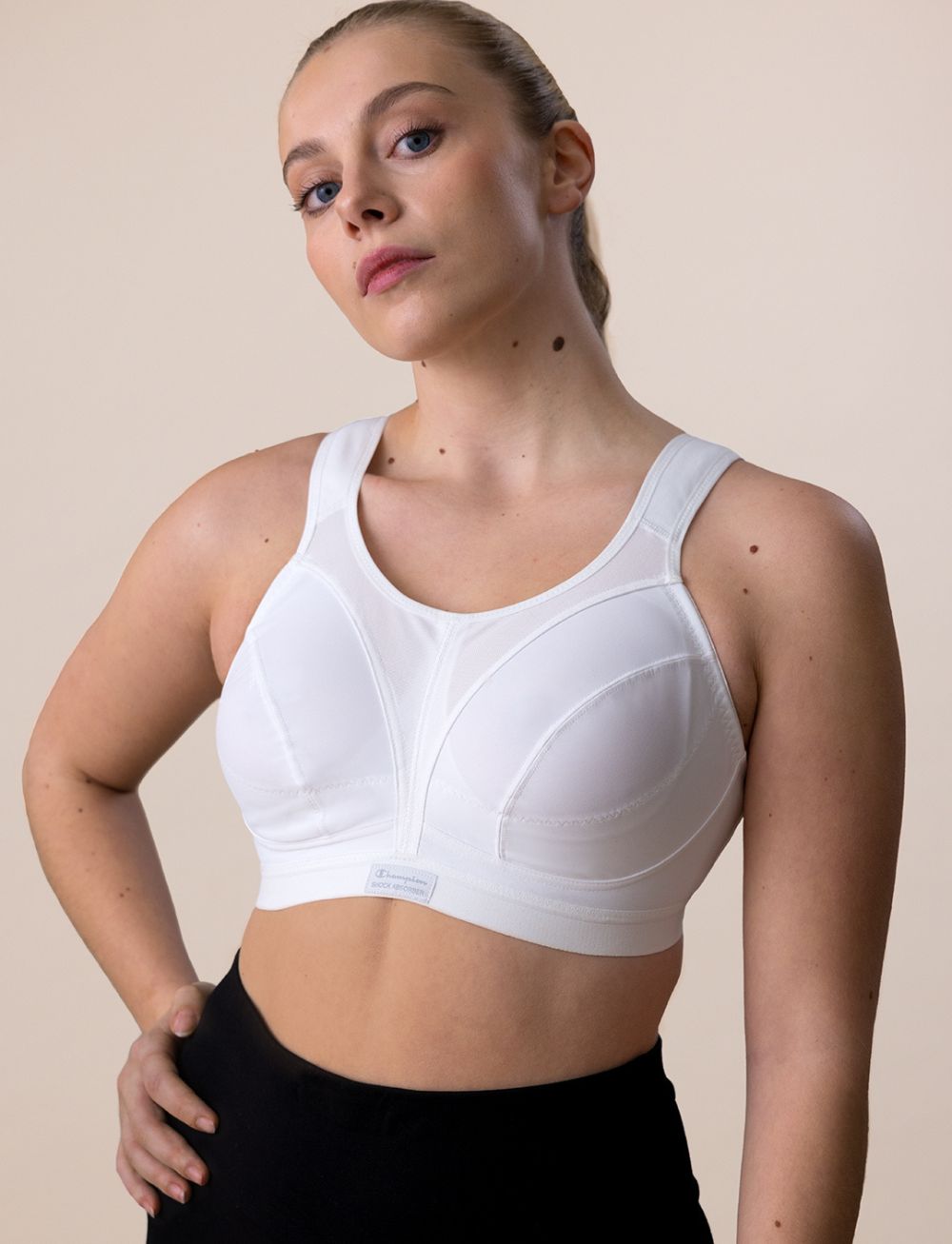 Shock Absorber Active D+ Classic Support Sports Bra White