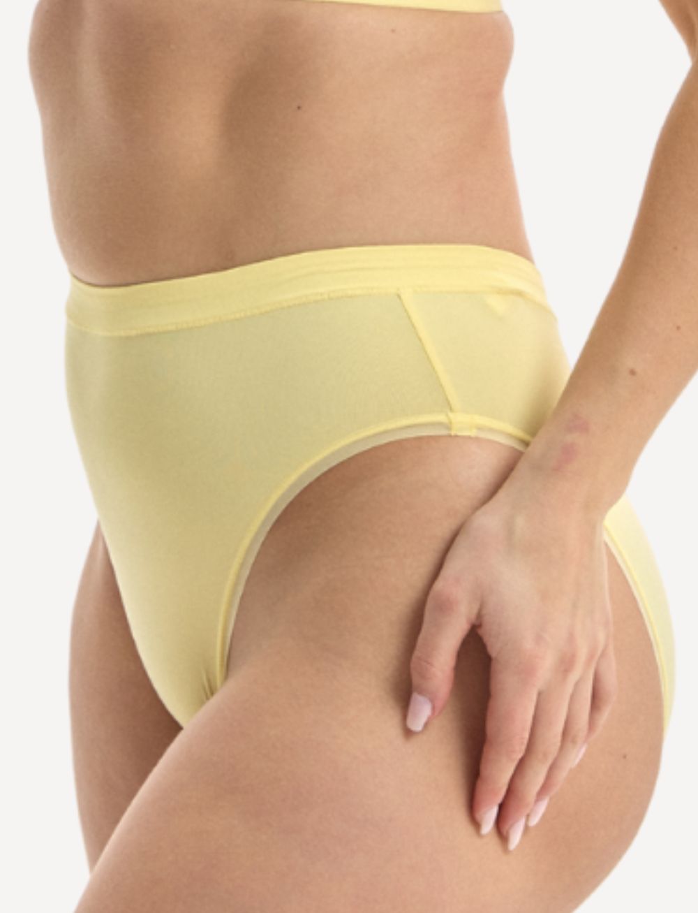 Nala Bio High Waist High Leg Brief Banana Split