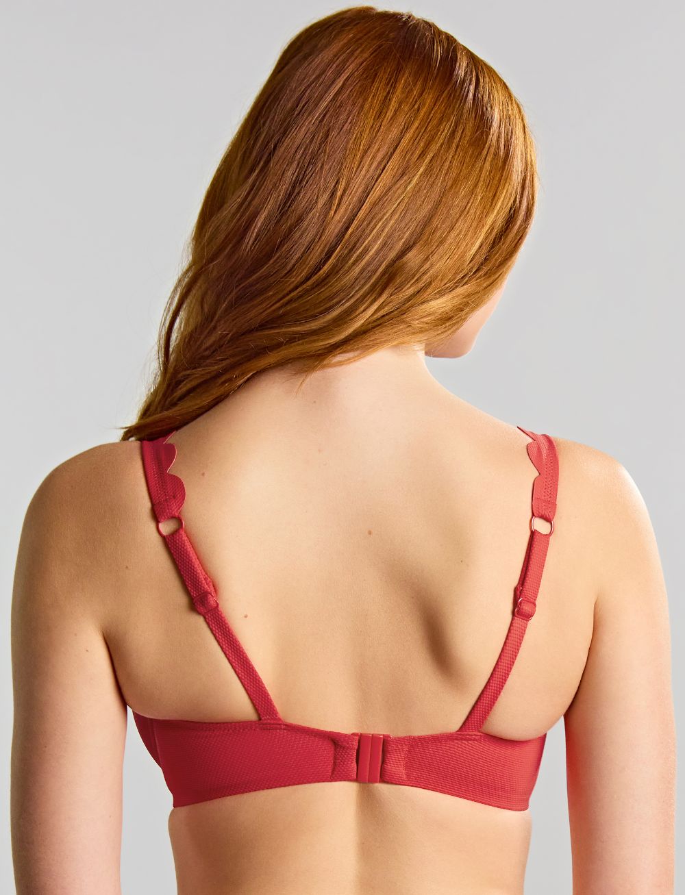 Panache Spirit Lauren Plunge Bikini Top Red