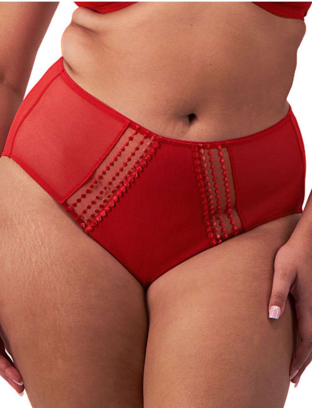 Elomi Matilda Full Brief Haute Red