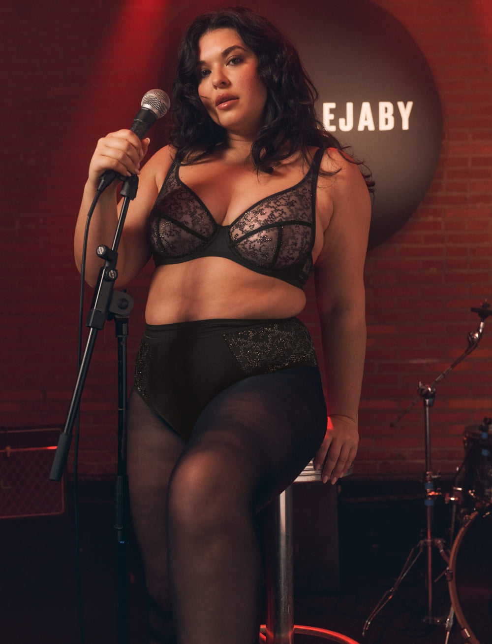 Maison Lejaby Nufit Stardust 3P Underwire Bra Black