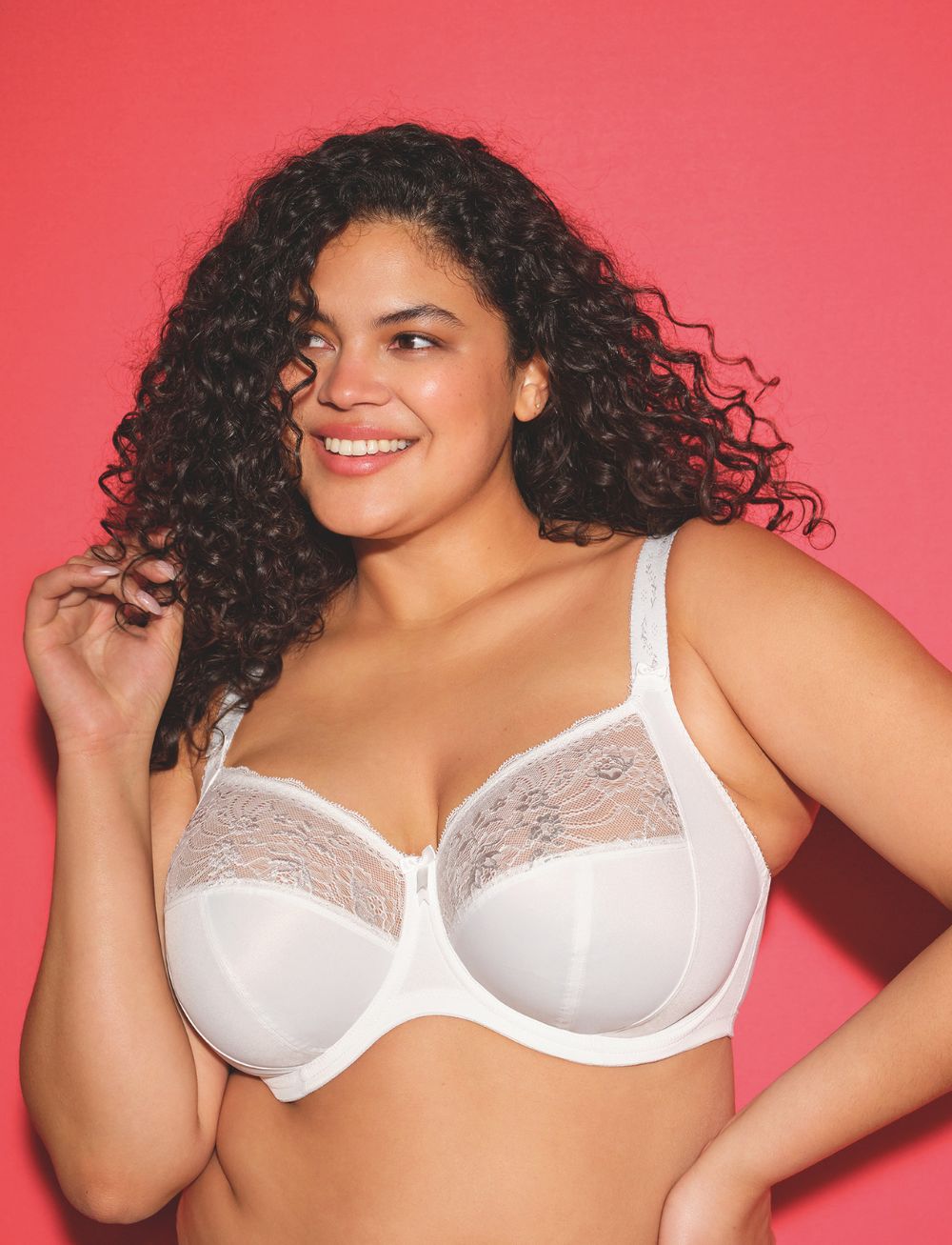 Elomi Morgan UW Bra Plain White