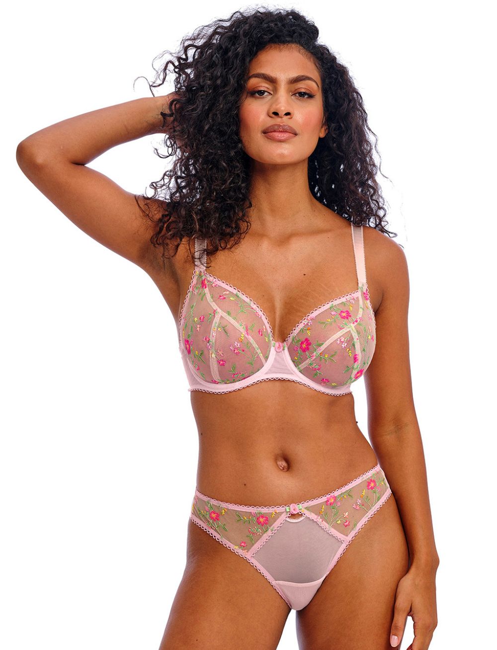 Freya Love Crush UW Plunge Bra Pink Champagne