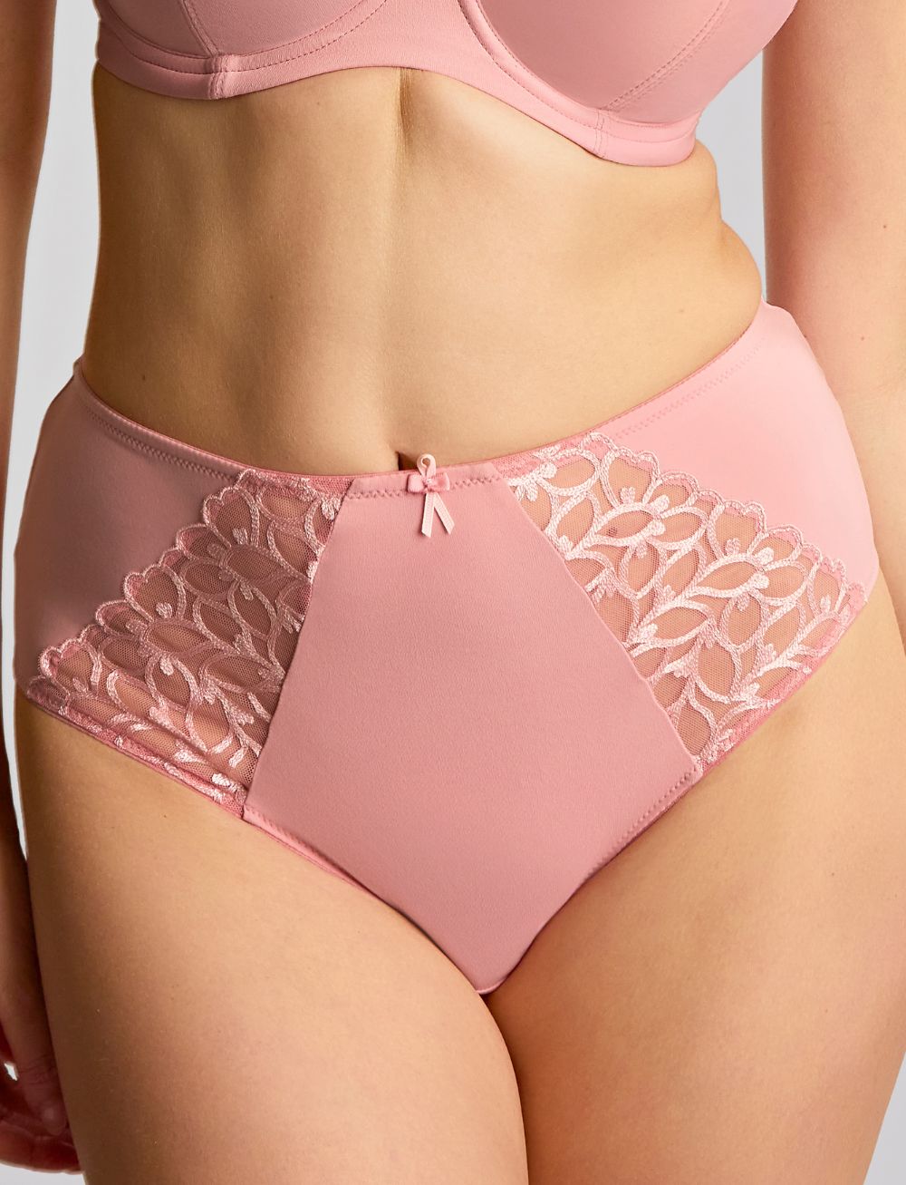 Panache Cora Deep Brief Soft Pink