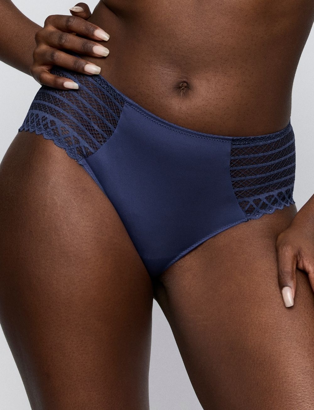 Primadonna Twist Twist Side Full Briefs Indigofera