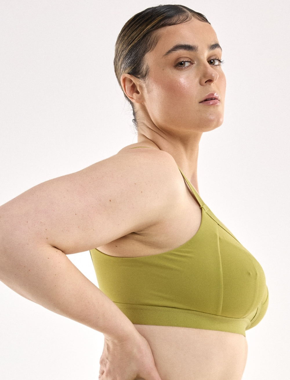 Nala Support Wirefree Bralette Kiwi