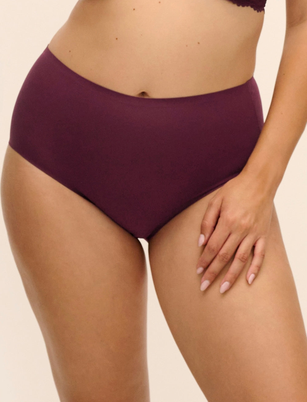 Fantasie Smoothease Invisible Stretch Full Brief Bordeaux