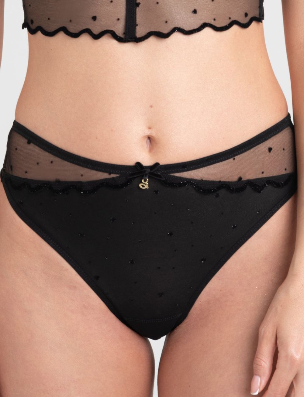 Samanta Melania Brazilian Brief Black
