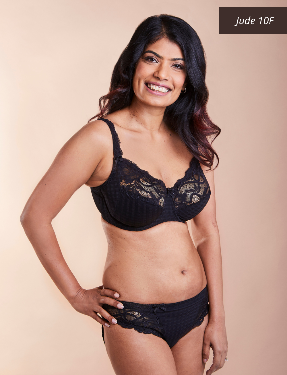 sg-8-10 Primadonna Madison Bra Black