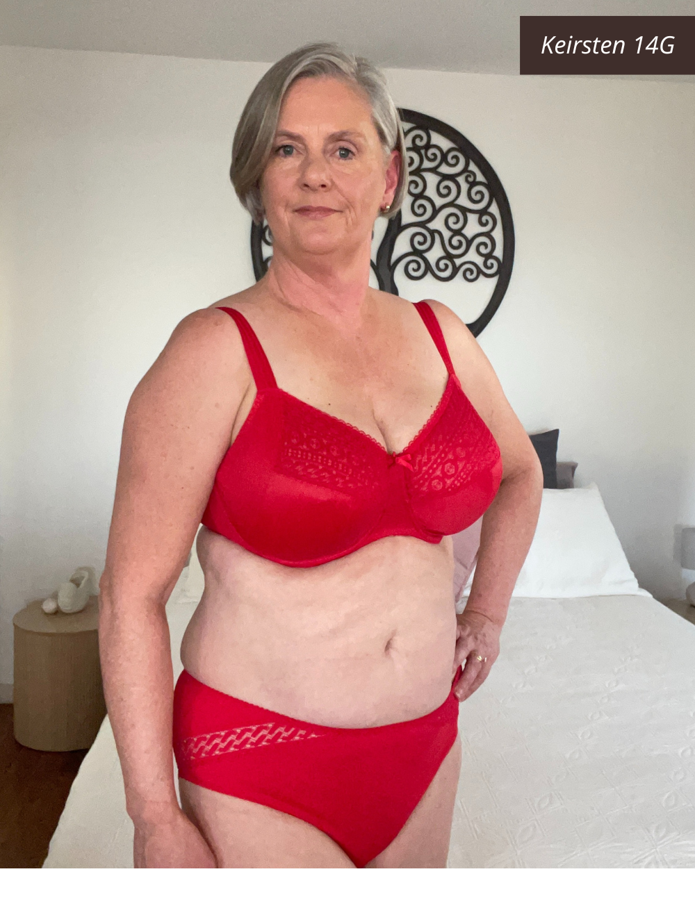 sg-14-16 Primadonna Montara Full Cup Bra True Red