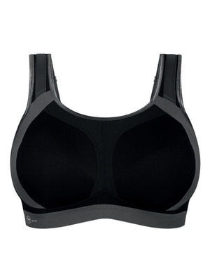 Anita Sport - Bra - Wirefree Anita Extreme Control Plus Bra Black/Anthracite