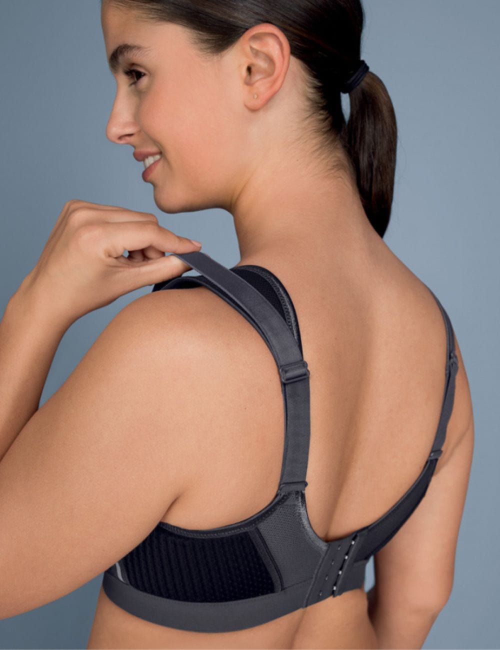 Anita Sport - Bra - Wirefree Anita Extreme Control Plus Bra Black/Anthracite