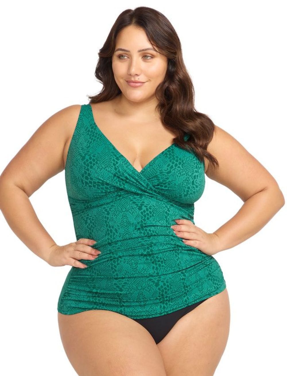 Artesands Swimwear - Tankini Artesands Ekhis Delacroix Multi Cup Tankini Green