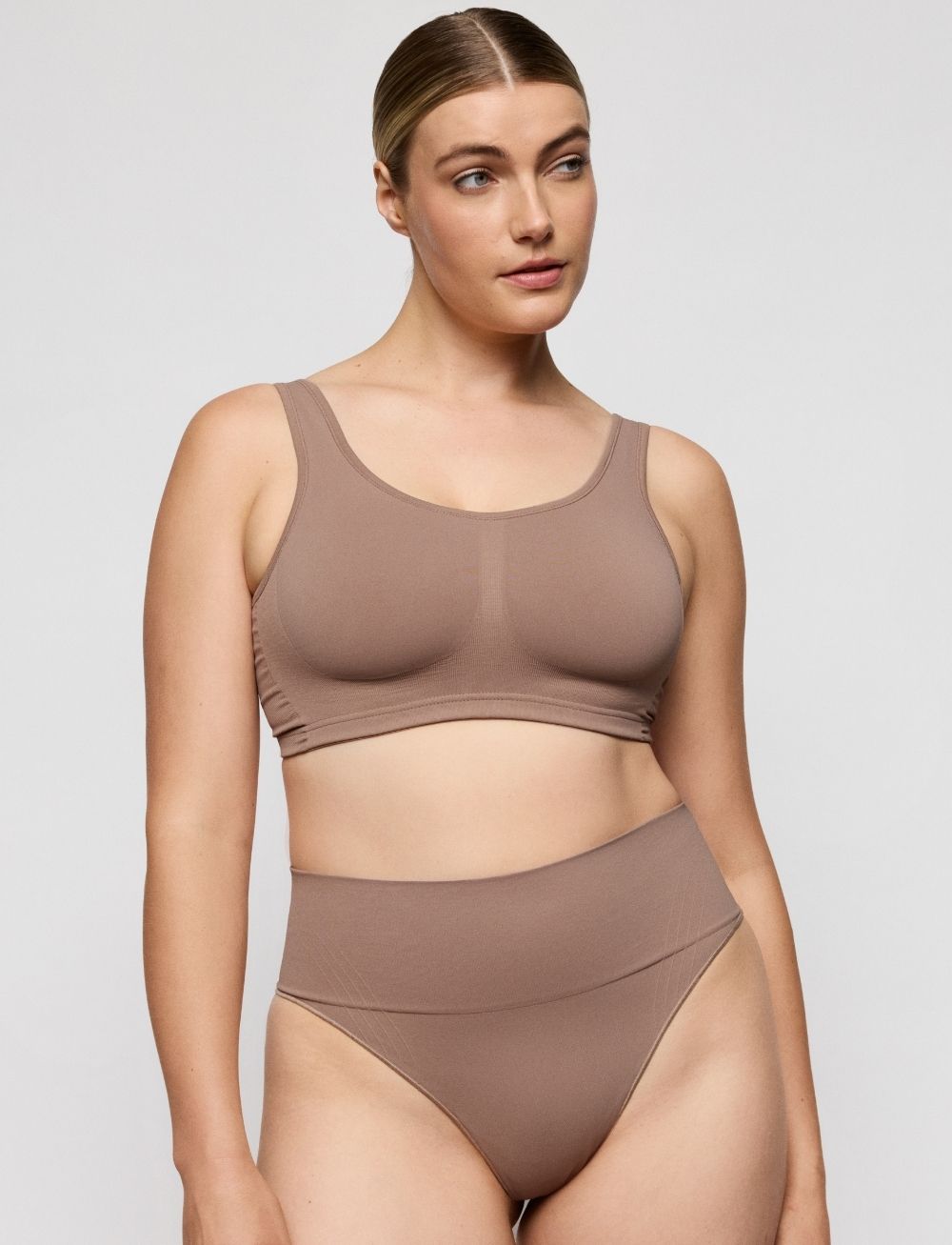 Primadonna Nudda Minimiser Bralette Ginger