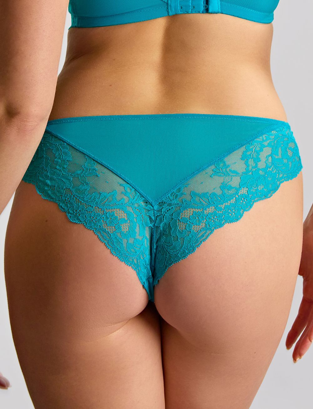 Panache Ana Brazilian Brief Ocean Blue