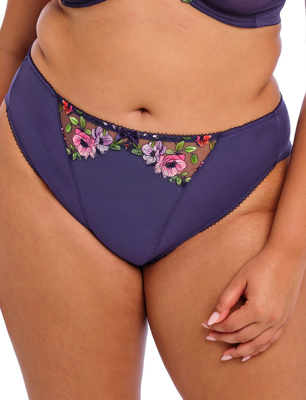 Elomi Himari Brazilian Brief Midnight