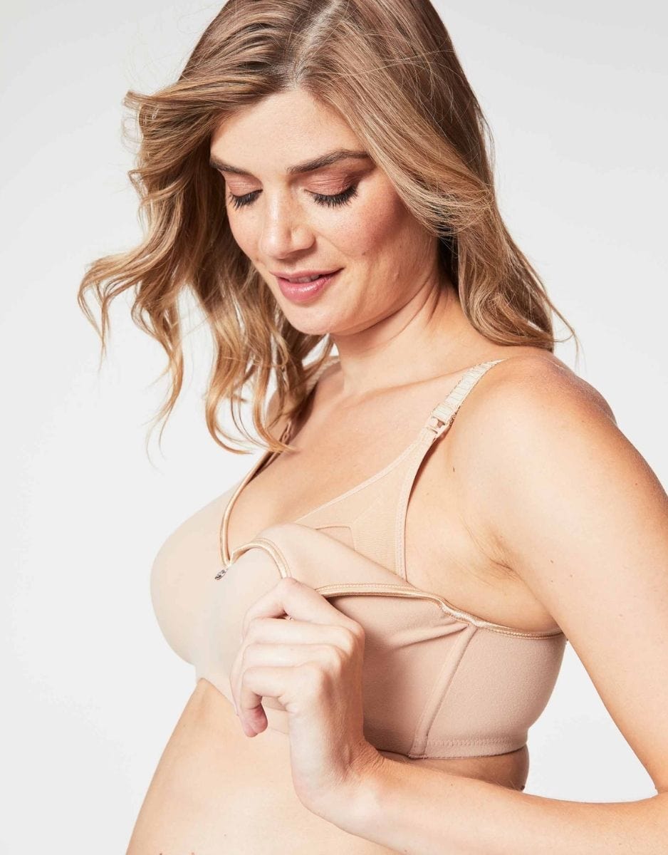 Cake Lingerie Maternity - Bra - Underwired Cake Croissant Nursing Bra Beige