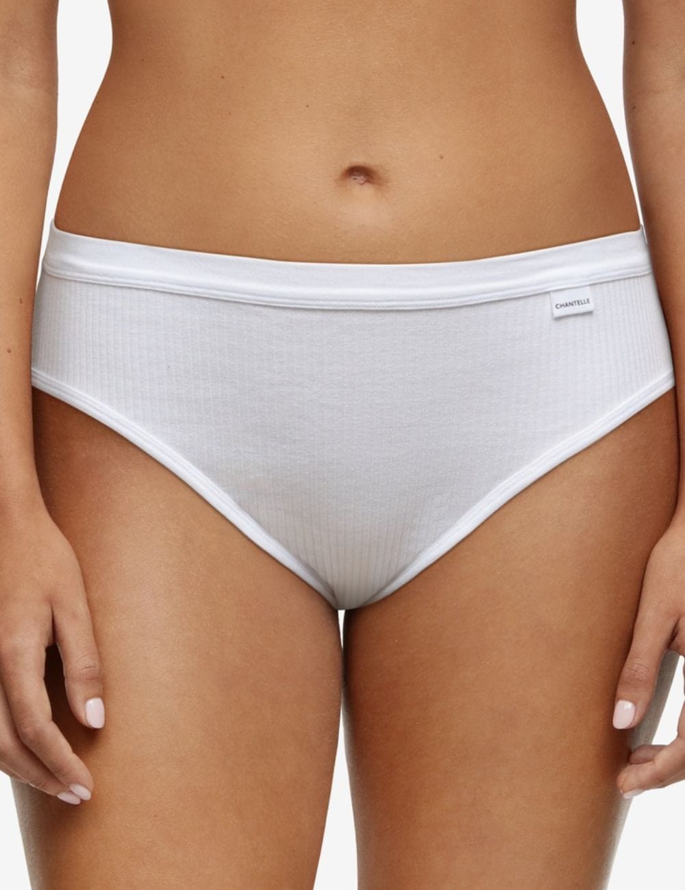 Chantelle Basics - Brief Chantelle Cotton Comfort Hi Cut Brief White