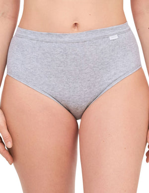 Chantelle Basics - Brief Chantelle Cotton Comfort High Waist Brief Mixed Grey