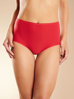 Chantelle Basics - Brief Chantelle Soft Stretch One Size High Waist Brief Poppy Red