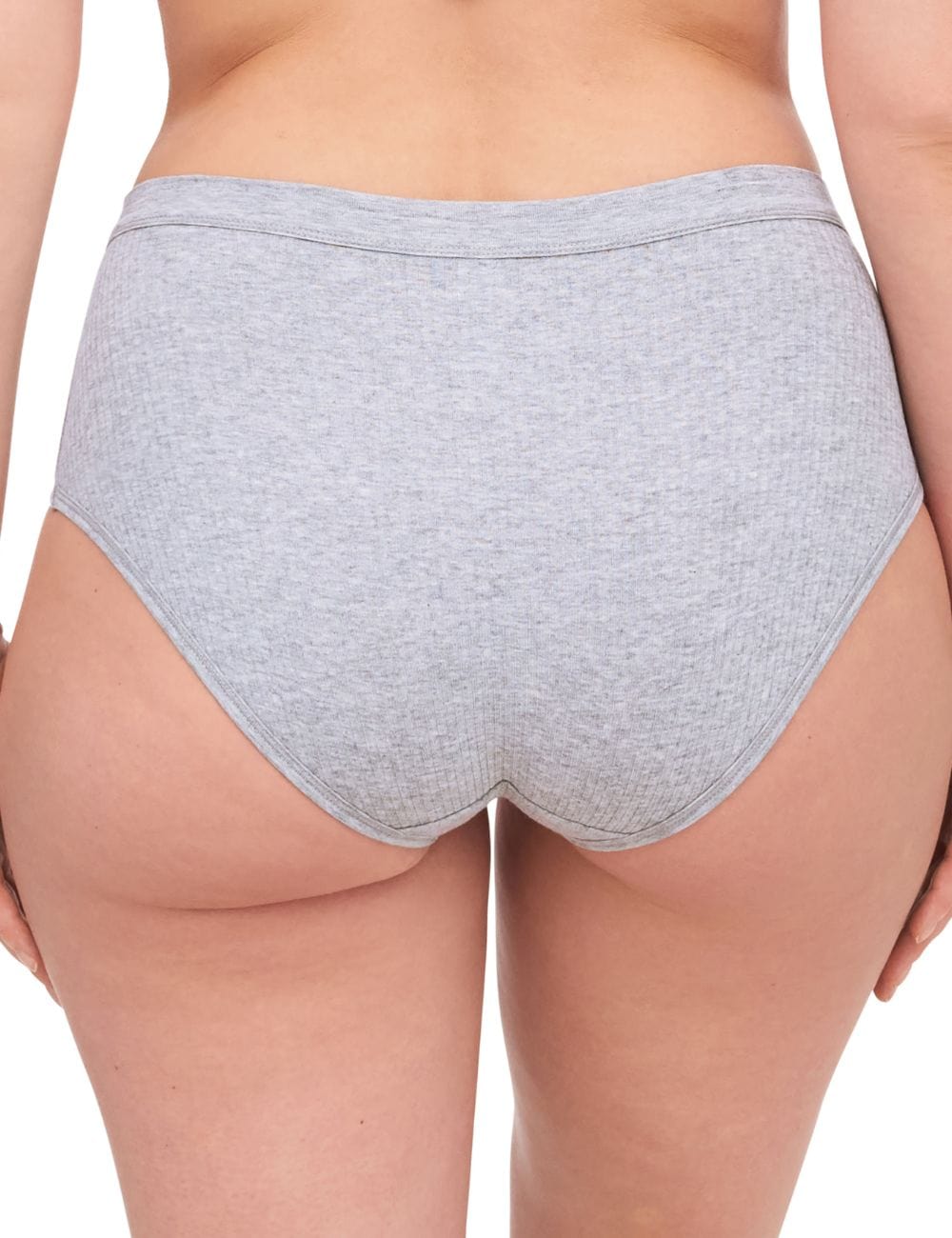 Chantelle Clothing - Basics Chantelle Cotton Comfort High Waist Brief Mixed Grey