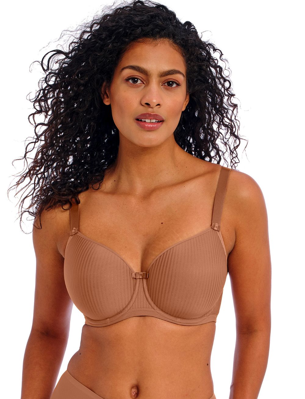 Freya Idol Moulded Balcony T-Shirt Bra Cinnamon