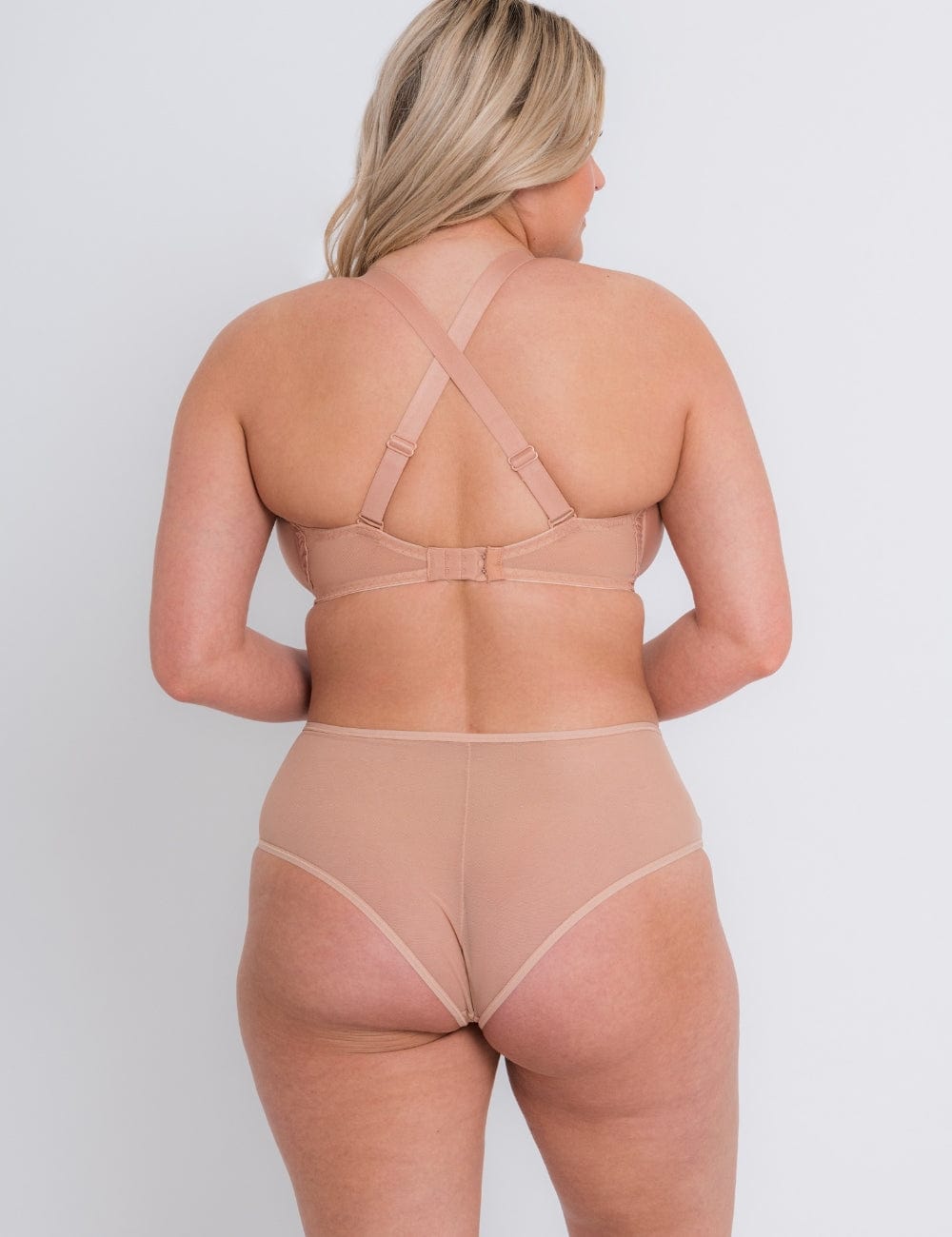 Curvy Kate Bra - Basics Curvy Kate SuperPlunge Multiway Padded Plunge Bra Latte