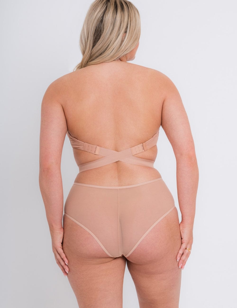 Curvy Kate Bra - Basics Curvy Kate SuperPlunge Multiway Padded Plunge Bra Latte