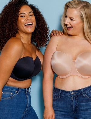 Curvy Kate Strapless Curvy Kate Smoothie Strapless Moulded Bra Black