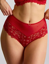 Panache Allure Deep Brief True Red