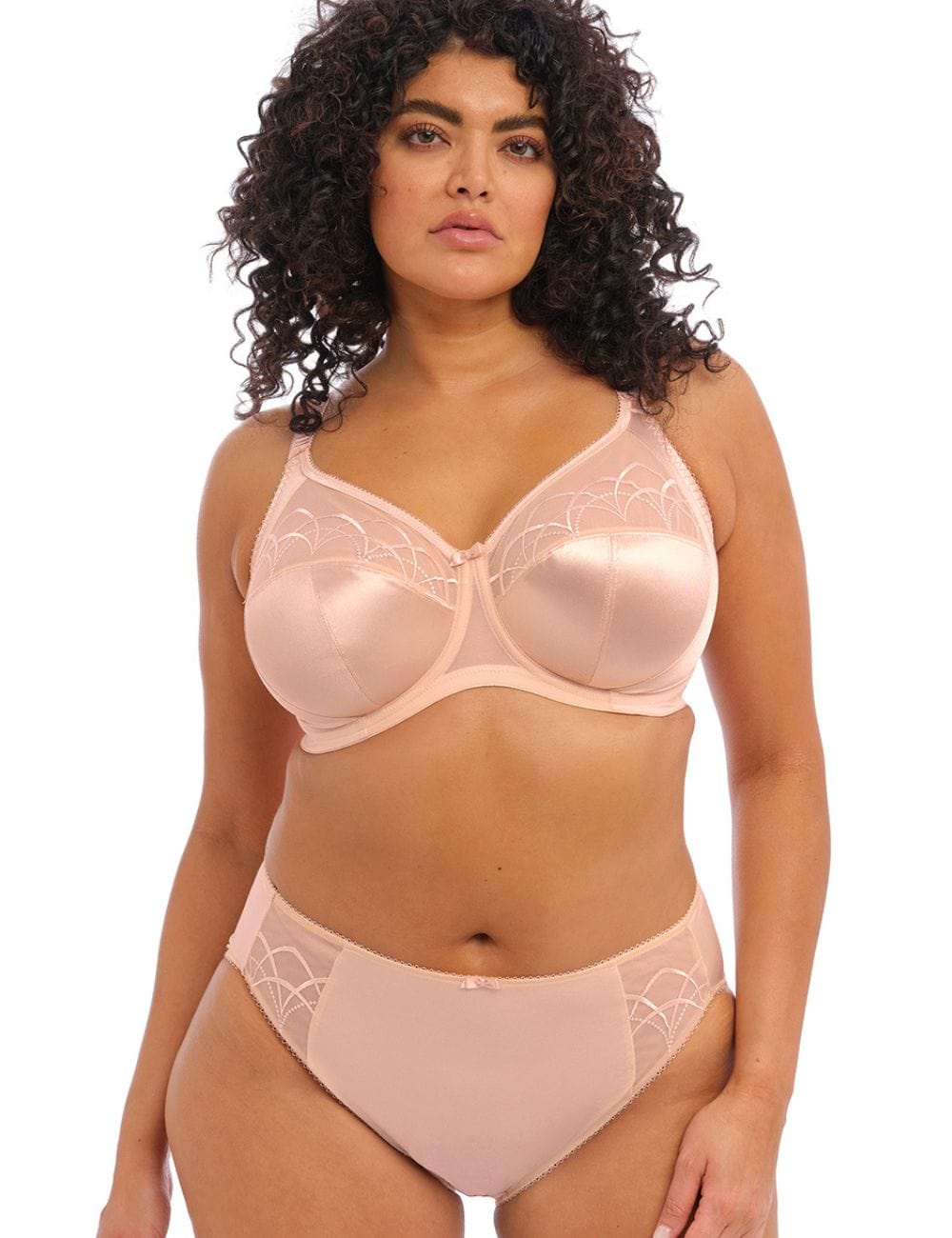 ELOMI CAITLYN, UNDERWIRE, FULL CUP BRA, LIGHT SKIN COLOUR, 18J