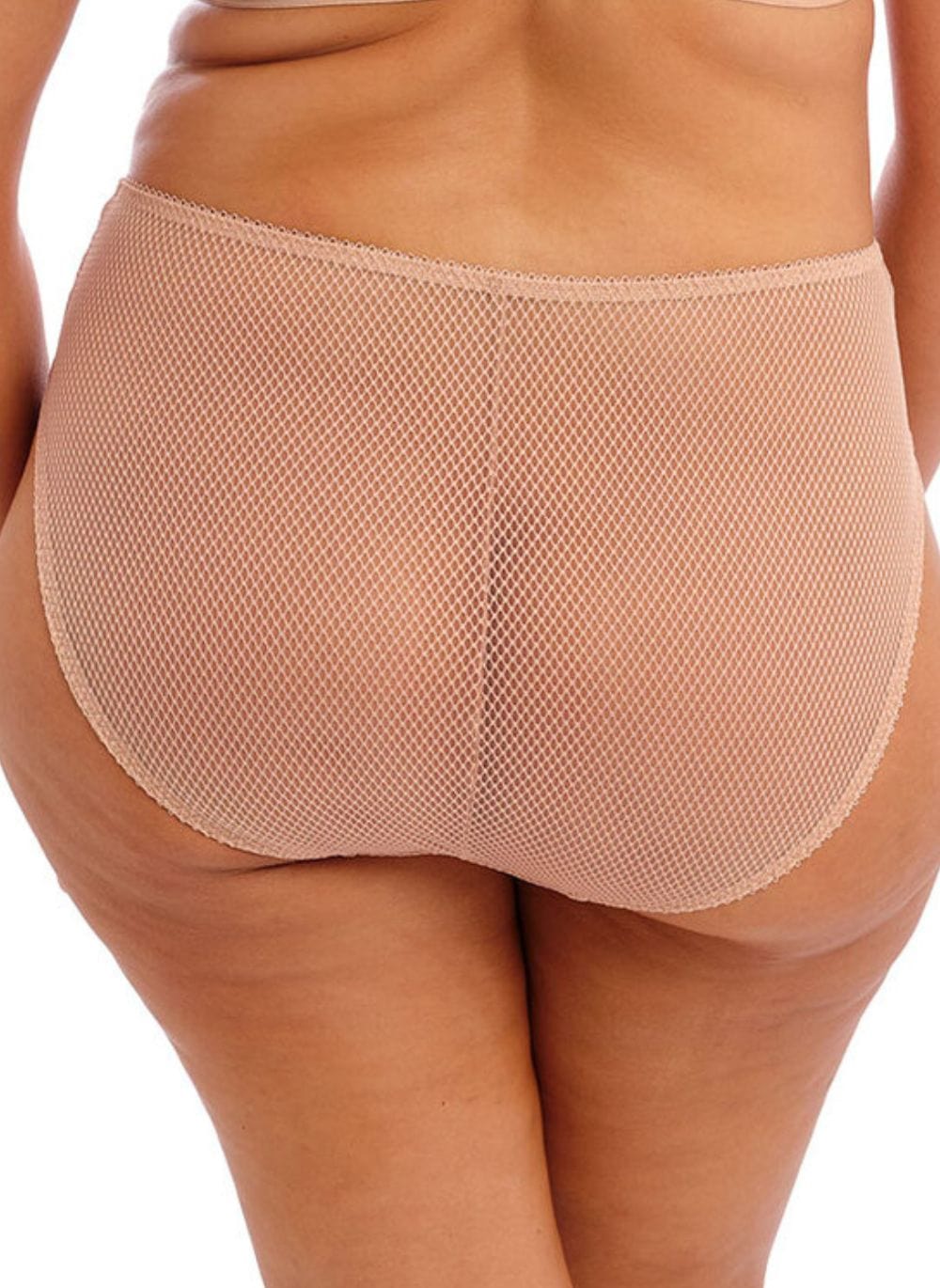 Elomi Lingerie - Bottom - Full Brief Elomi Charley High Leg Brief Fawn
