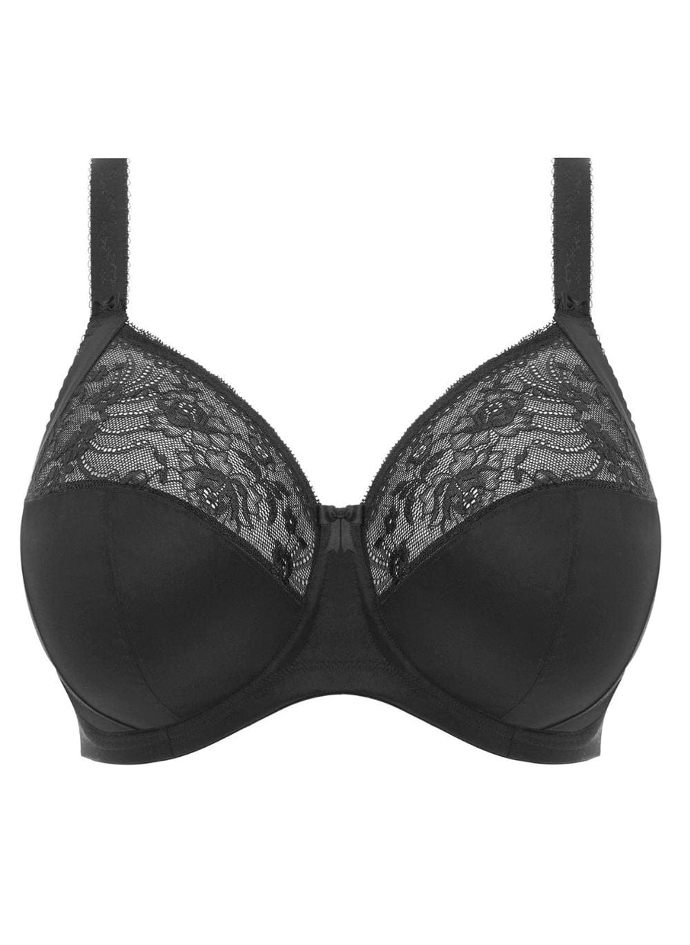 Elomi Lingerie - Non-Moulded Elomi Morgan UW Bra Plain Black