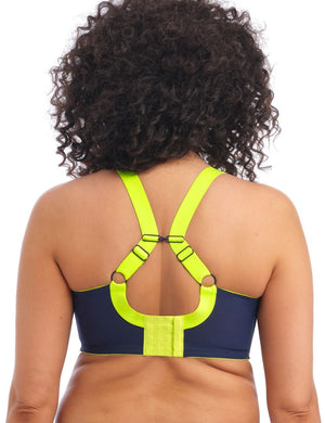 Elomi Sport - Bra - Underwired Elomi Energise Multiway Sports Bra Navy