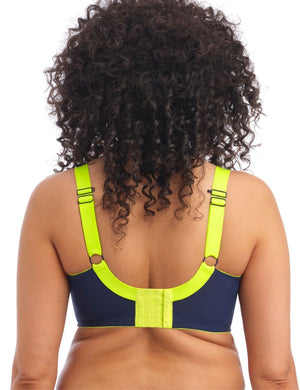 Elomi Sport - Bra - Underwired Elomi Energise Multiway Sports Bra Navy