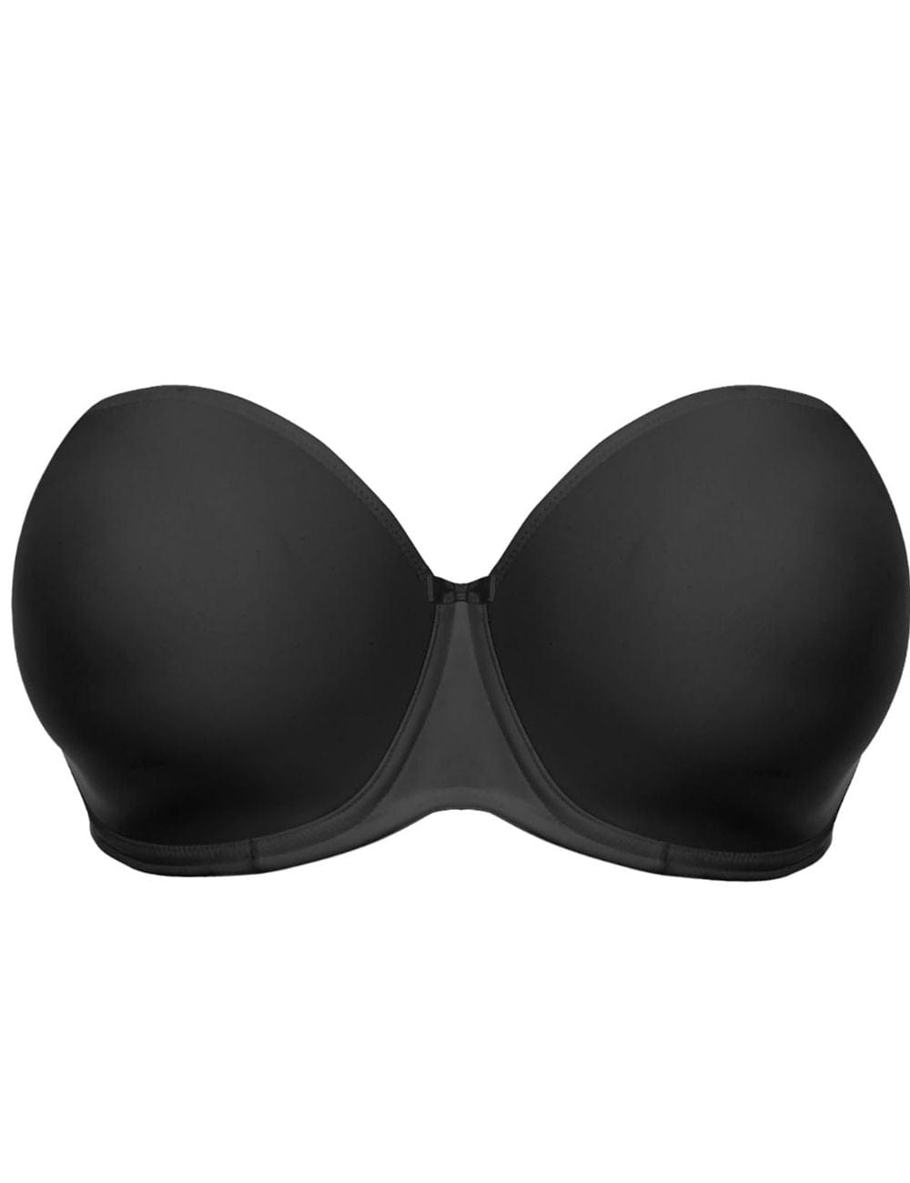 Elomi Smooth Moulded Strapless Bra Black