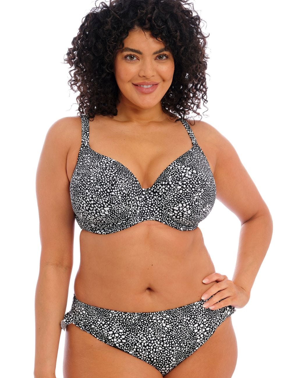Elomi Swimwear - Bikini Top Elomi Pebble Cove UW Plunge Bikini Top Black