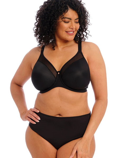 Elomi Smooth Moulded T-Shirt Bra Black