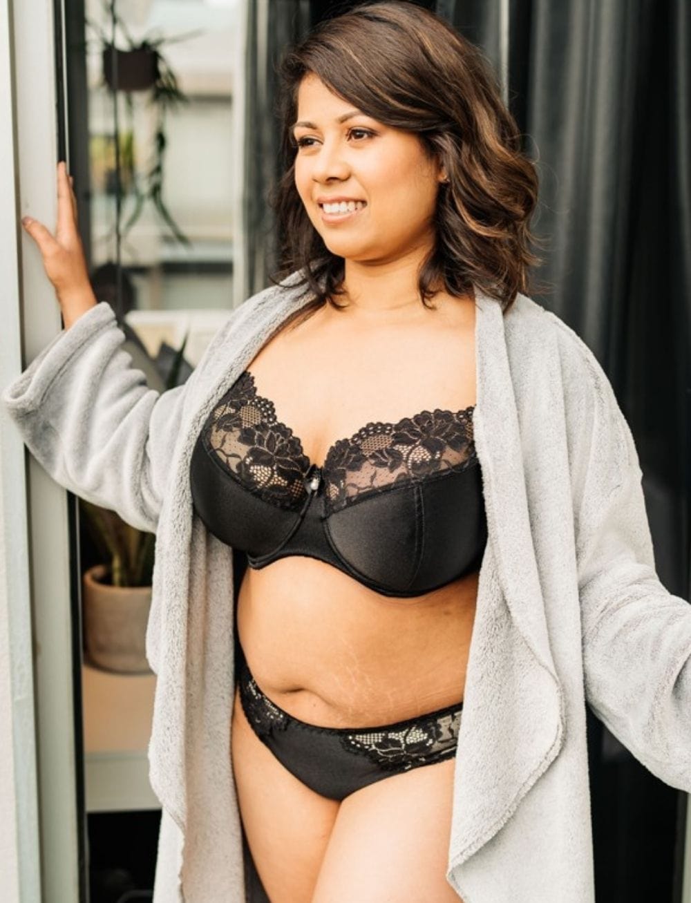 Ewa Michalak Bra - Basics Ewa Michalak Bibi Tulipan BM Bra Black