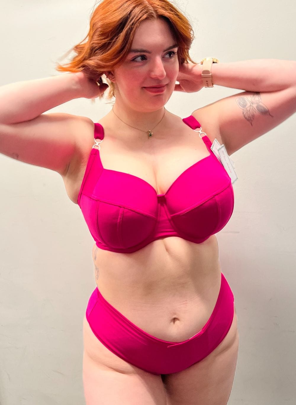 Ewa Michalak Swimwear - Bikini Top Ewa Michalak Holidays SF-L Bikini Top Pink