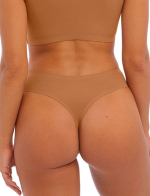 Fantasie Clothing - Basics - Bottom Fantasie Smoothease Invisible Stretch Thong Cinnamon