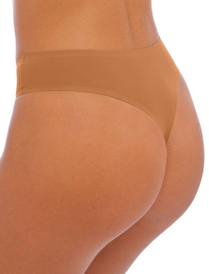 Fantasie Clothing - Basics - Bottom Fantasie Smoothease Invisible Stretch Thong Cinnamon