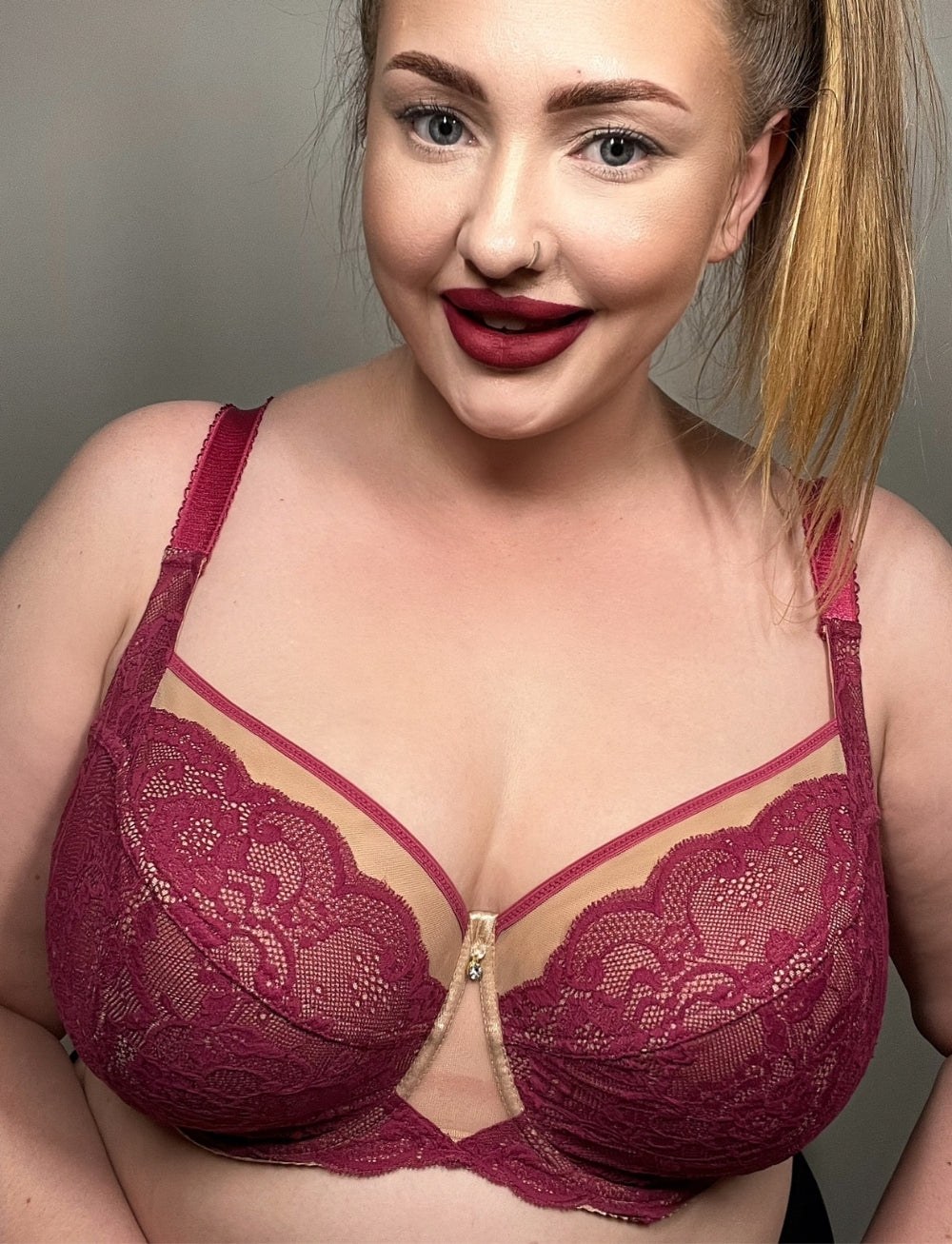 Ewa Michalak Felicita BM Bra Raspberry