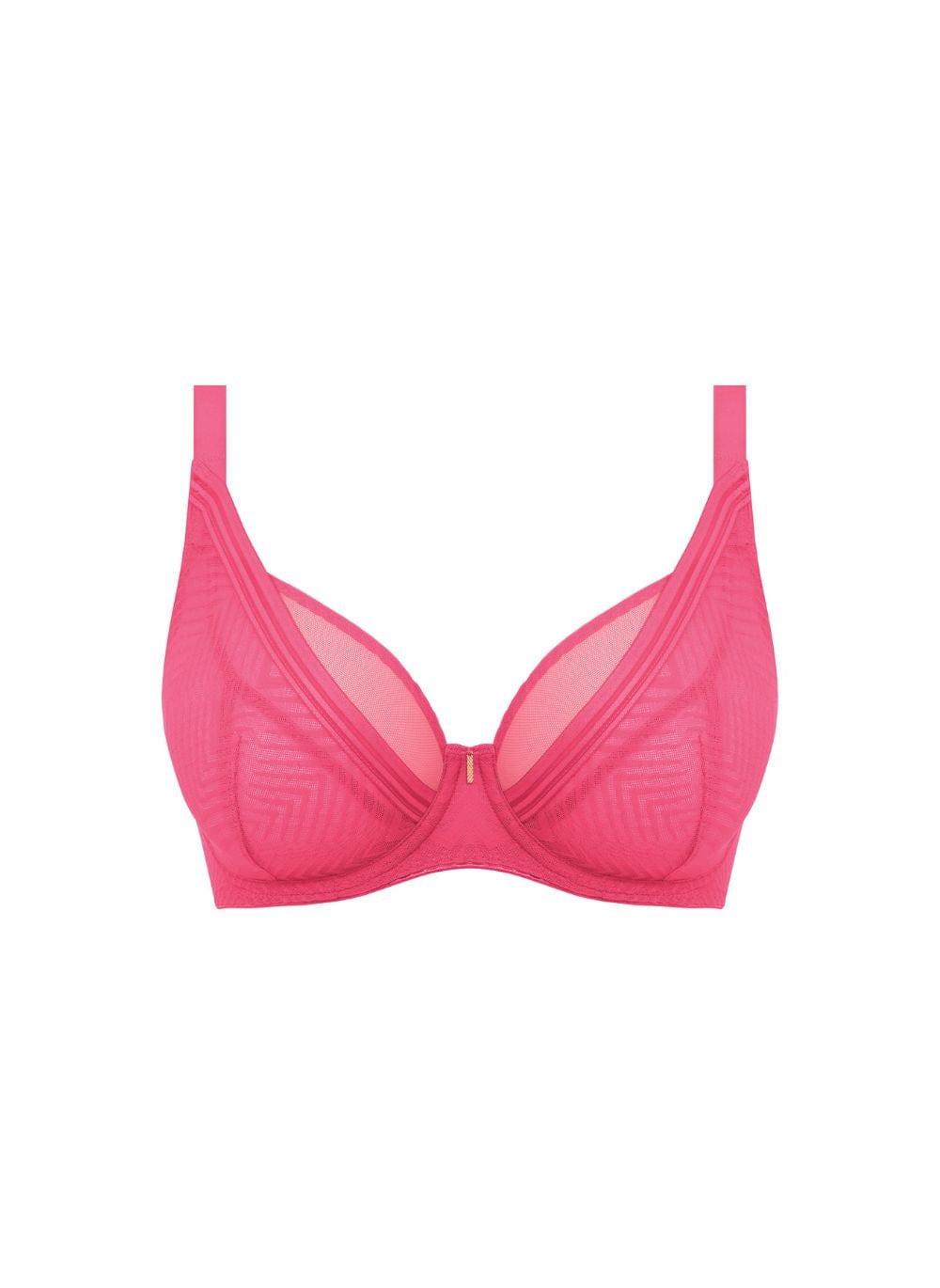 Freya Lingerie - Non-Moulded Freya Tailored UW High Apex Plunge Bra Love Potion