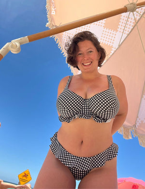 Freya Swimwear - Bikini Top Freya Check In High Apex Bikini Top Monochrome