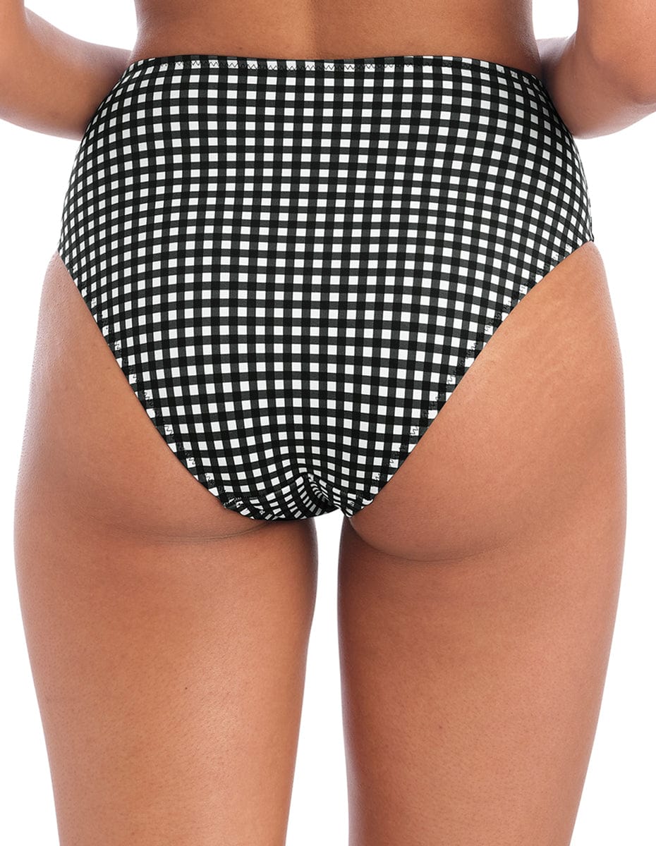 Freya Swimwear - Bottom Freya Check In High Waist Brief Monochrome